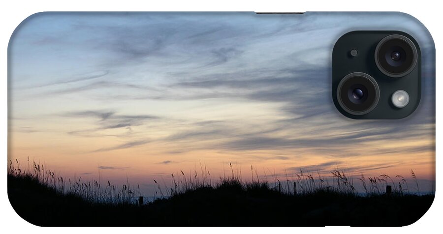 Beach Prints iPhone Case featuring the photograph Sand dune before the dawn 2 by Julianne Felton