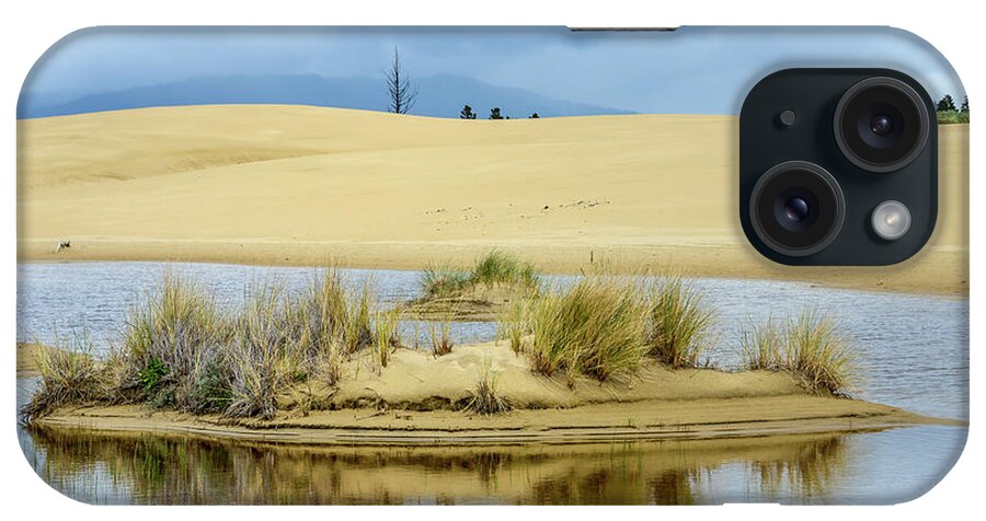 Ponds iPhone Case featuring the photograph Sand Dunes and Water by Jerry Cahill