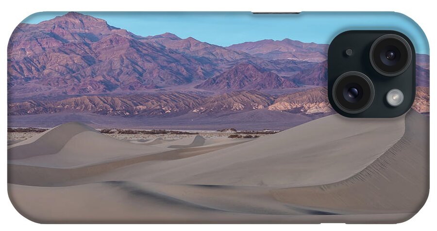 Death Valley National Park iPhone Case featuring the photograph Sand Dunes Twilight by Jonathan Nguyen