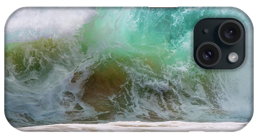 Beach iPhone Case featuring the photograph Sandy Beach Surf by Sandra Sigfusson