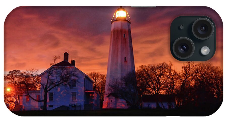Sandy Hook Lighthouse iPhone Case featuring the photograph Sandy Hook Lighthouse by Raymond Salani III