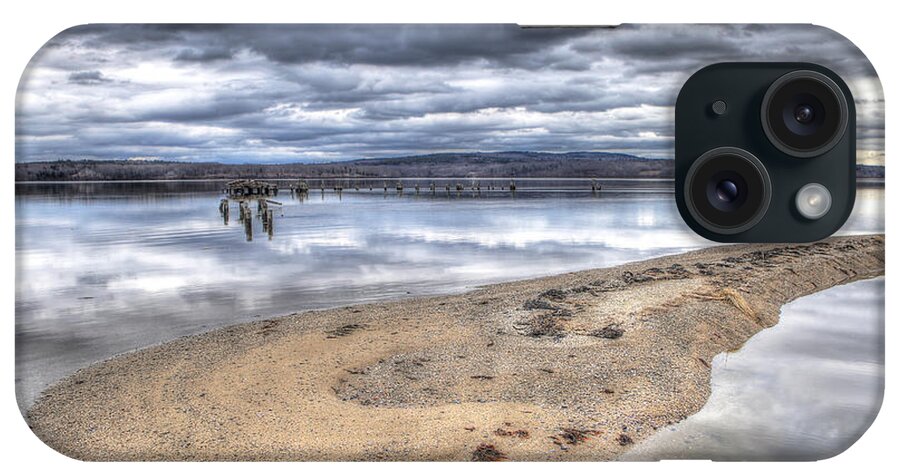 Sand Bar iPhone Case featuring the photograph Sandy Point by John Meader
