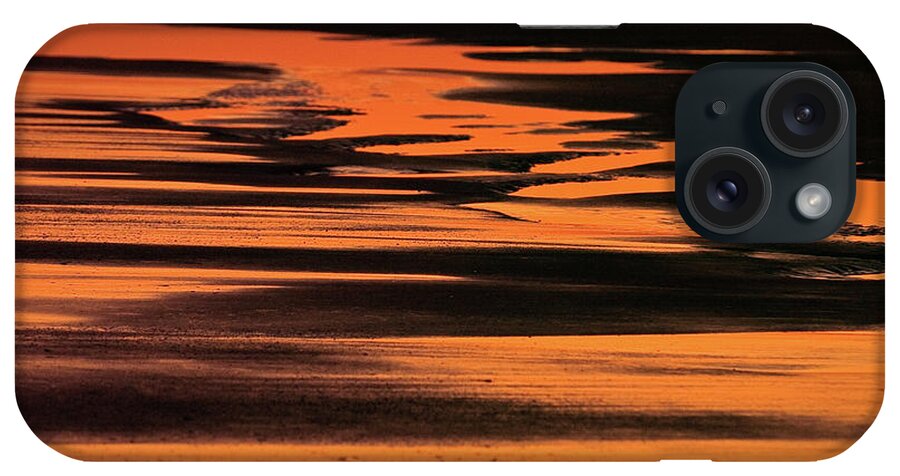 Landscape iPhone Case featuring the photograph Sandy Reflection by Joe Shrader