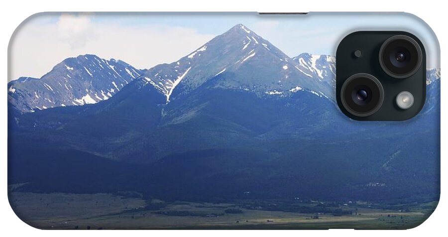 Mountains iPhone Case featuring the photograph Sangres in Spring by Gerri Duke