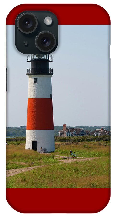 Beach iPhone Case featuring the photograph Sankaty Lighthouse, Nantucket by Barry Wills