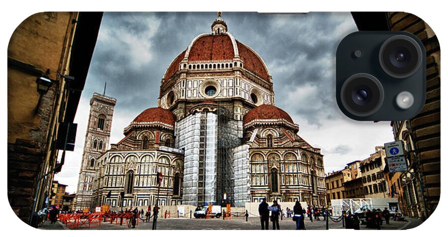 Architecture iPhone Case featuring the photograph Santa Maria del Fiore Cathedral by Jaroslaw Blaminsky