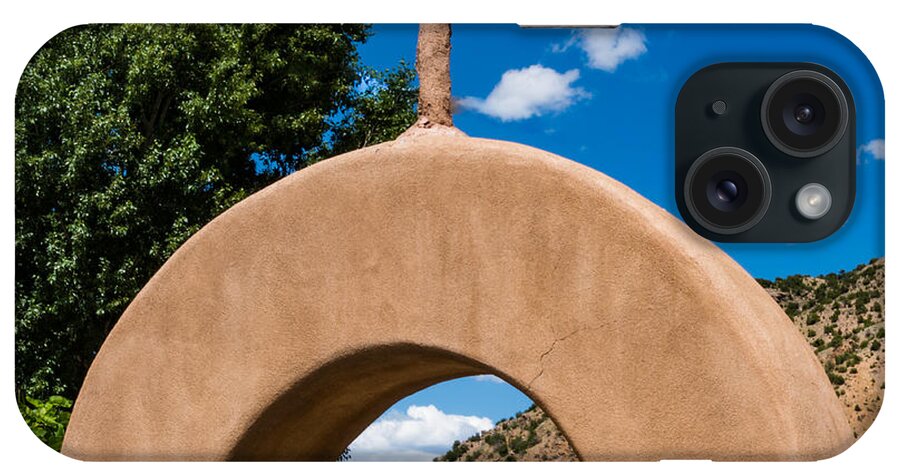Adobe iPhone Case featuring the photograph Santuario de Chimayo by Paul LeSage