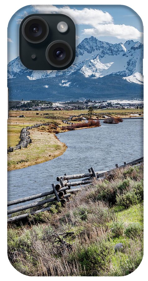 Sawtooths iPhone Case featuring the photograph Sawtooths in Spring by Link Jackson