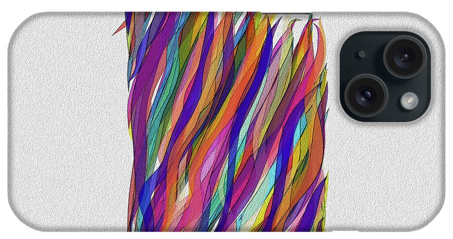 Abstract iPhone Case featuring the photograph Scarves by Bill Owen