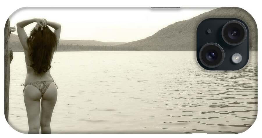Pond iPhone Case featuring the photograph Scenery by David Stasiak