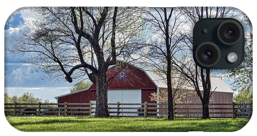 Barn iPhone Case featuring the photograph Schooler Road Barn by Cricket Hackmann