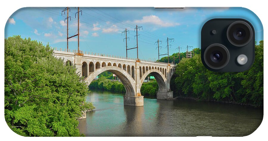 Schuylkill iPhone Case featuring the photograph Schuylkill River at Manayunk by Bill Cannon