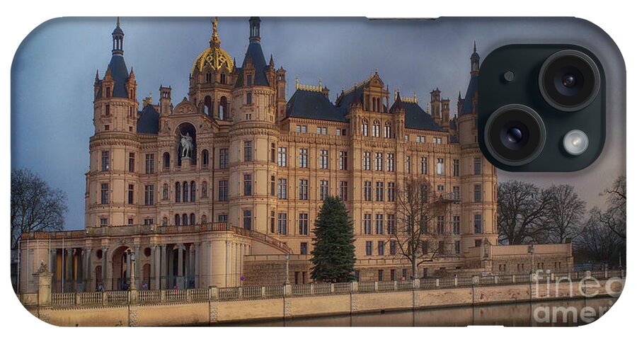 Prott iPhone Case featuring the photograph Schwerin Castle 6 by Rudi Prott