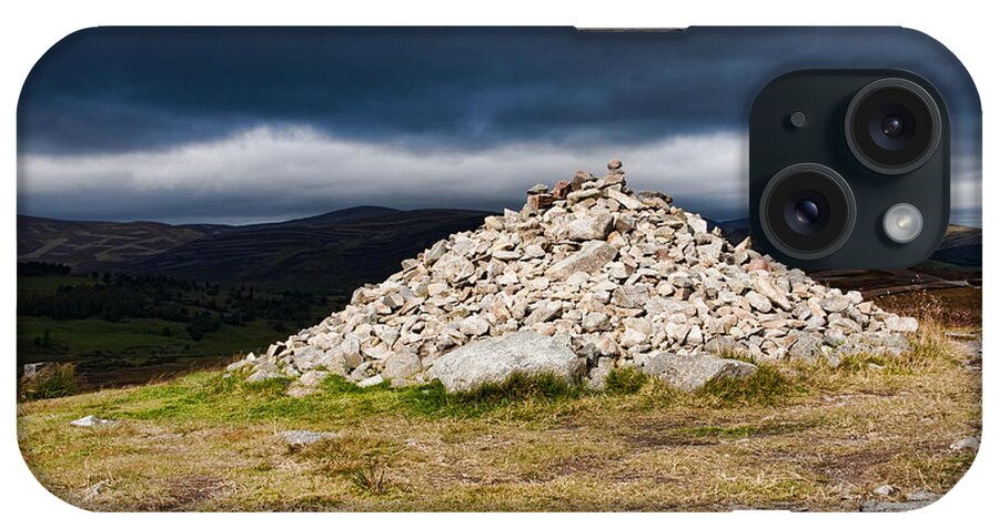 Cairns iPhone Case featuring the photograph Scottish Cairn by Diane Macdonald