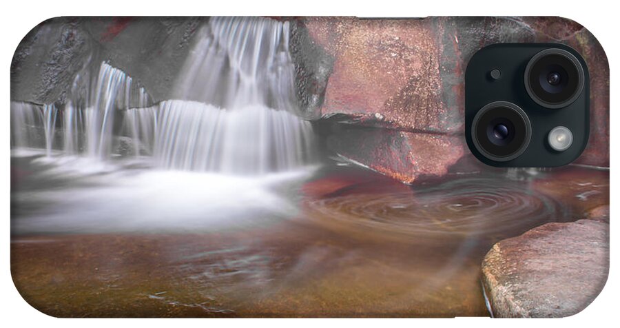 Grafton Notch iPhone Case featuring the photograph Screw Auger Falls 1289 by Guy Whiteley