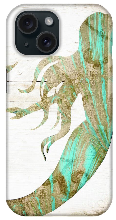 Mermaid iPhone Case featuring the painting Sea Goddess by Mindy Sommers