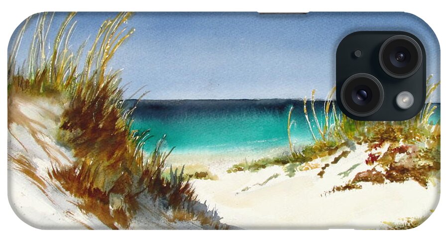  iPhone Case featuring the painting Sea Oats by Bobby Walters