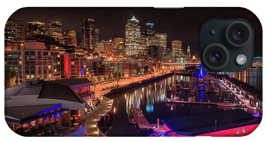 Seattle iPhone Case featuring the photograph Seattle Nights by Raf Winterpacht
