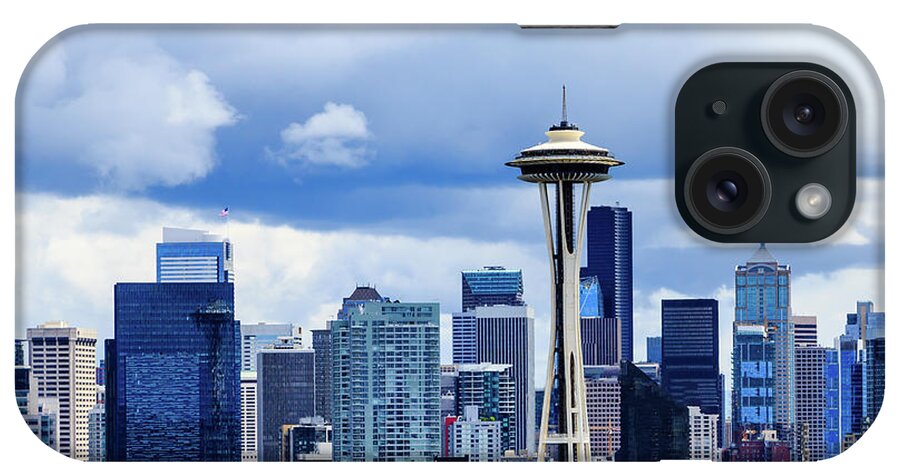 Skyline iPhone Case featuring the photograph Seattle Skyline by Darryl Brooks