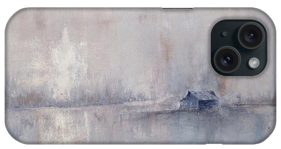 Seclusion iPhone Case featuring the painting Seclusion by Teresa Fry