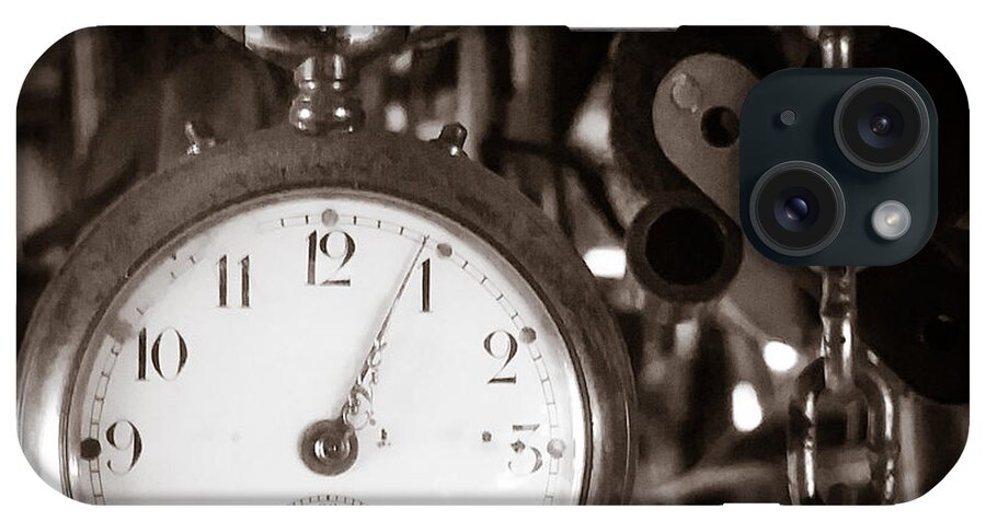 Antique iPhone Case featuring the photograph Seconds Past by Chris Bordeleau