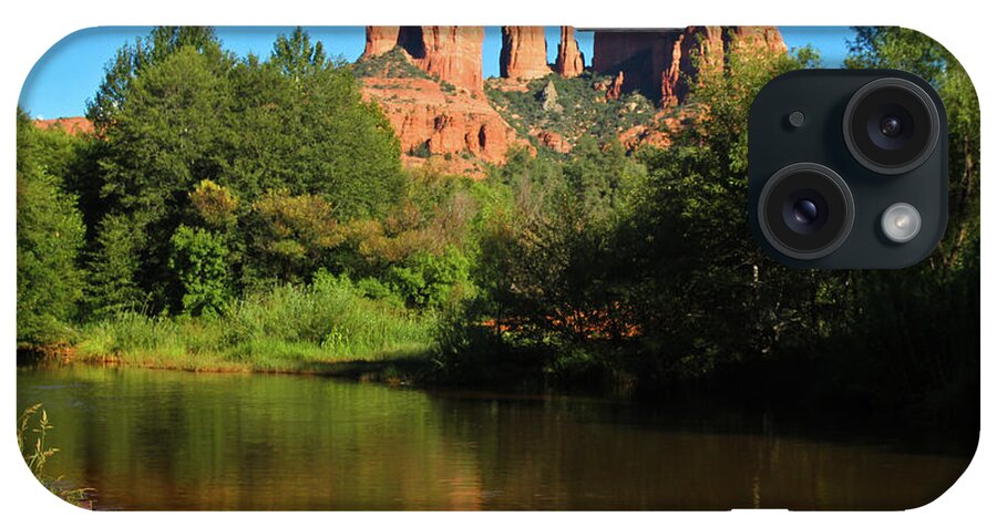 Sedona Cathedral Rock iPhone Case featuring the photograph Sedona by Greg Smith