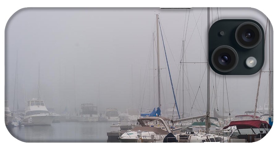 Landscape iPhone Case featuring the photograph The big Fog by Charles McCleanon