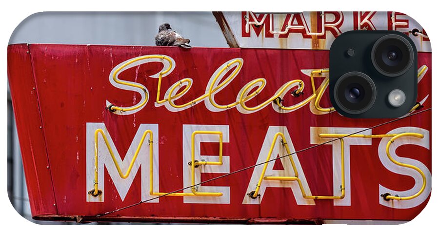 Selected Meats iPhone Case featuring the photograph Selected Meats by Mark Harrington