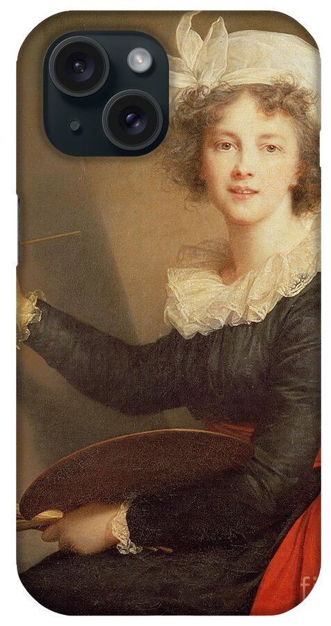 Self Portrait iPhone Case featuring the painting Self Portrait by Elisabeth Louise Vigee-Lebrun