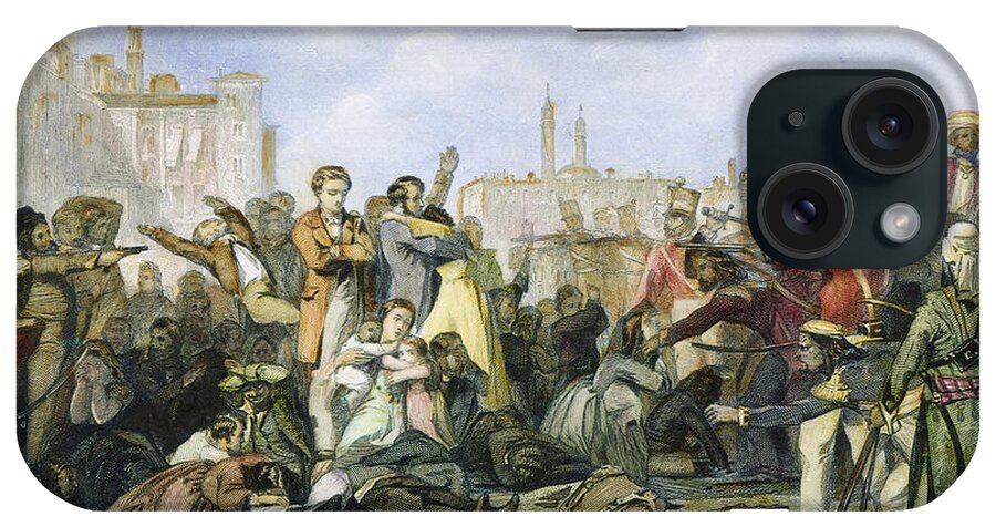 1857 iPhone Case featuring the photograph Sepoy Mutiny, 1857 by Granger