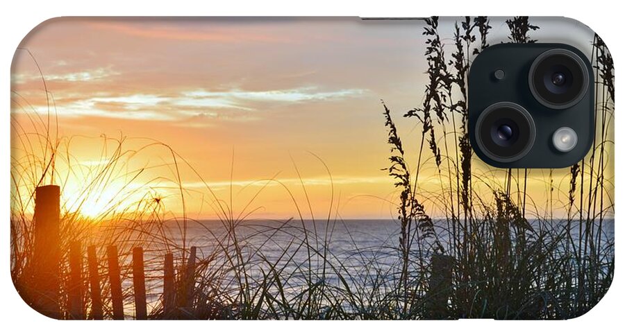 Outer Banks iPhone Case featuring the photograph September 27th OBX Sunrise by Barbara Ann Bell