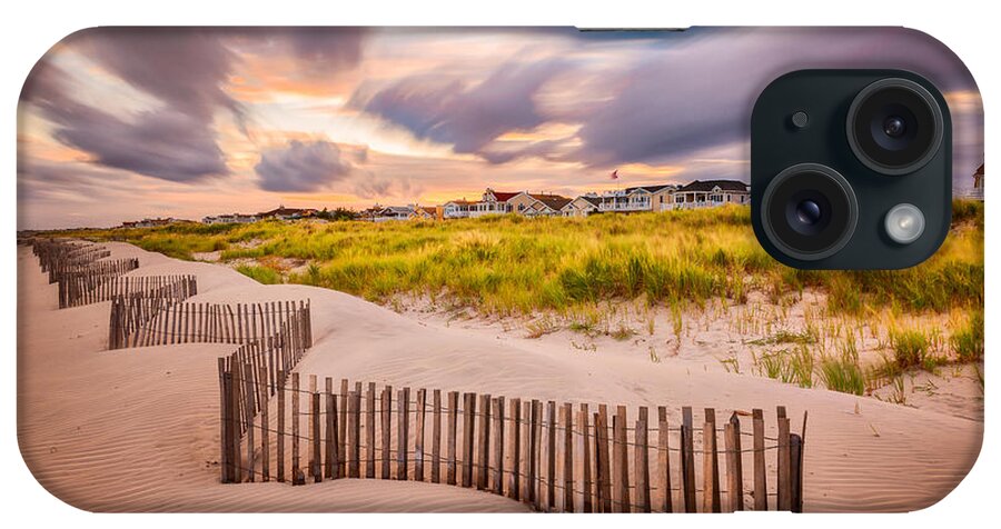 New Jersey iPhone Case featuring the photograph Serene Sunset by Mark Rogers