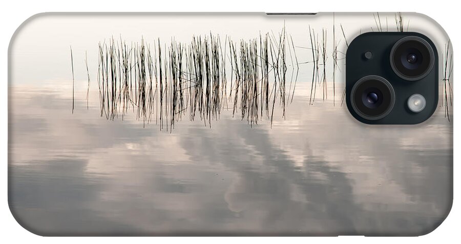 Nature iPhone Case featuring the photograph Serenity Dwells Here Where Tranquil Water Flow Cloaked in Hues of Love by Jenny Rainbow