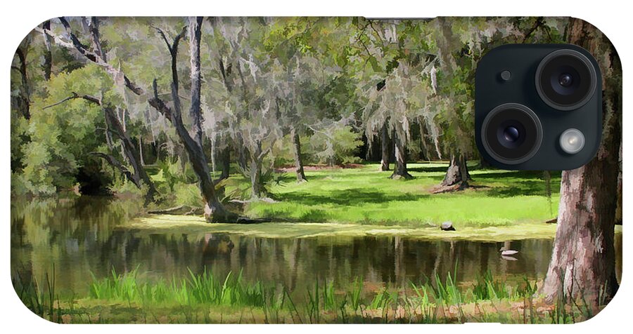 Lake iPhone Case featuring the photograph Serenity in Charleston by Patricia Montgomery