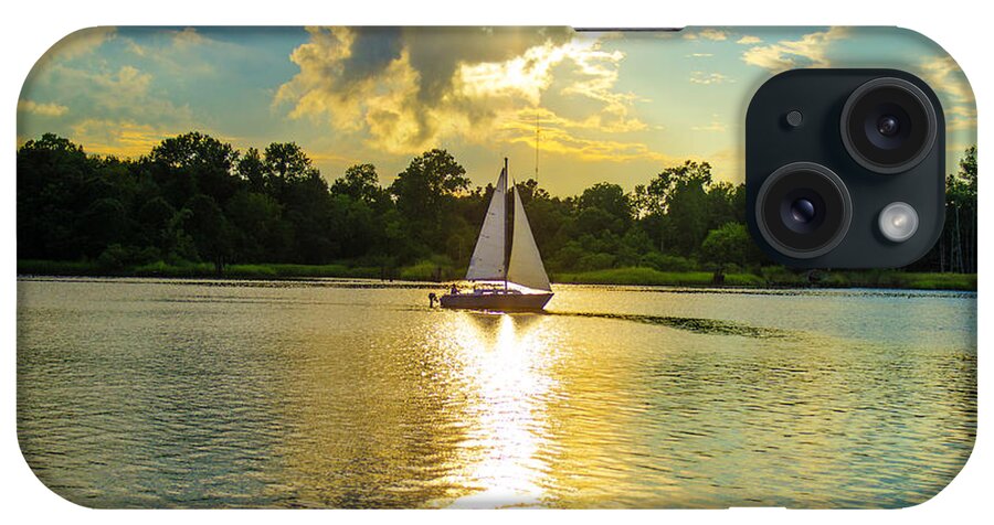 Sailing iPhone Case featuring the photograph Serenity by Mary Hahn Ward