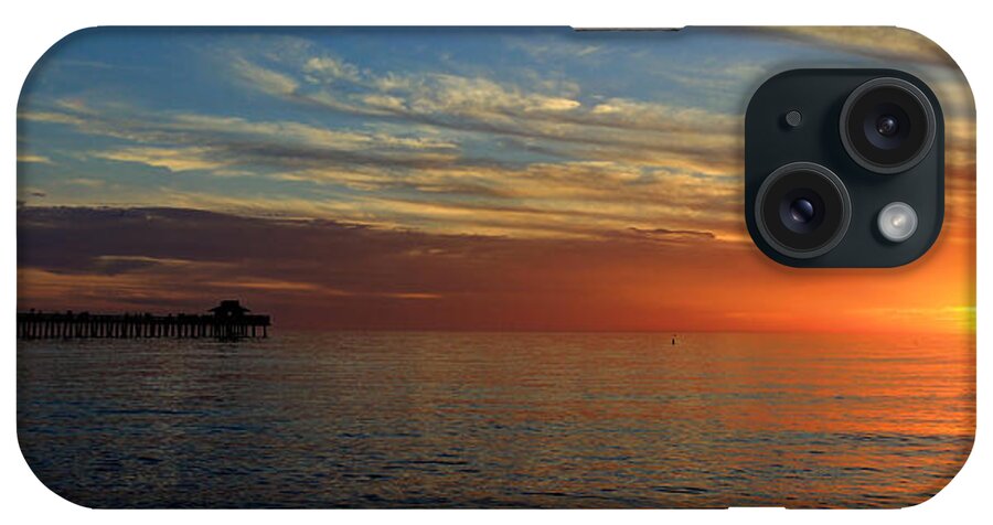 Paradise iPhone Case featuring the photograph Setting Sun in Naples by Sean Allen