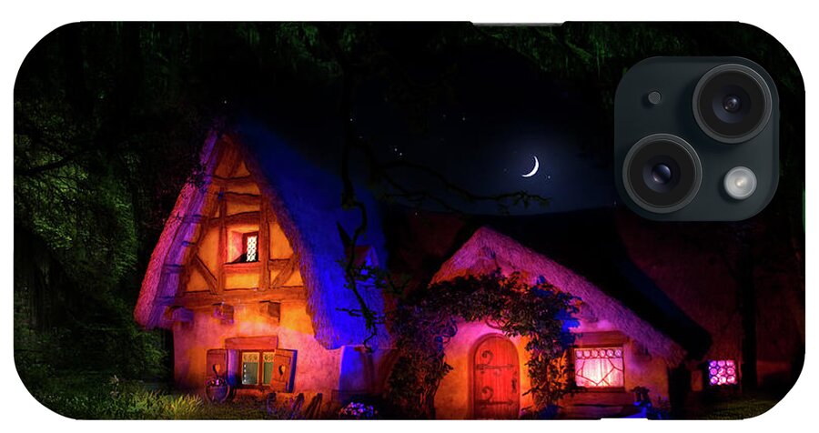 Magic Kingdom iPhone Case featuring the photograph Seven Dwarves Cottage by Mark Andrew Thomas