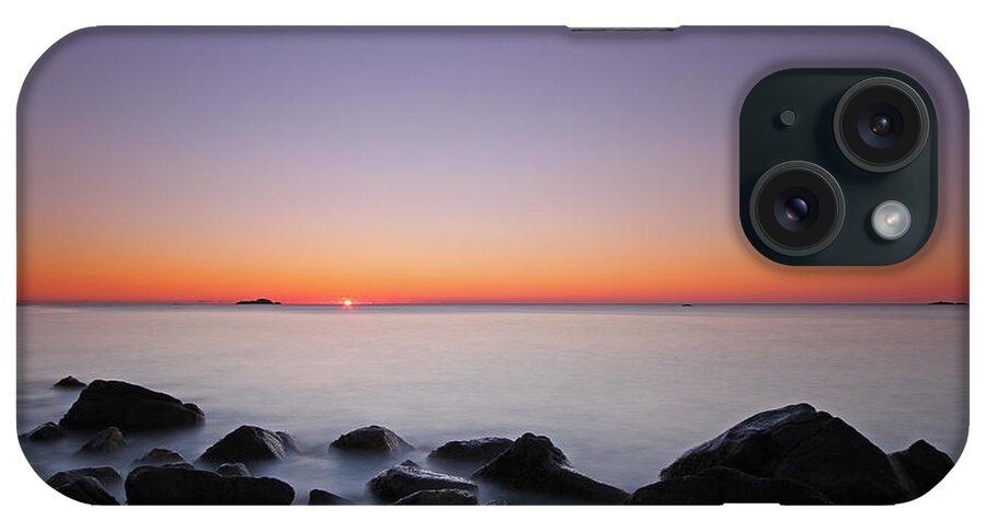 Massachusetts iPhone Case featuring the photograph Shades of Blue by Juergen Roth