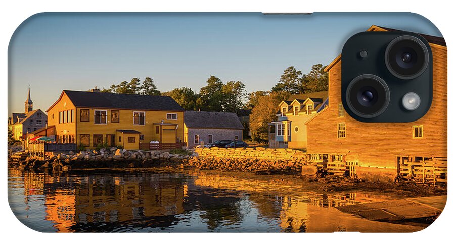 Shelburne iPhone Case featuring the photograph Shelburne at Sunset by Eva Lechner