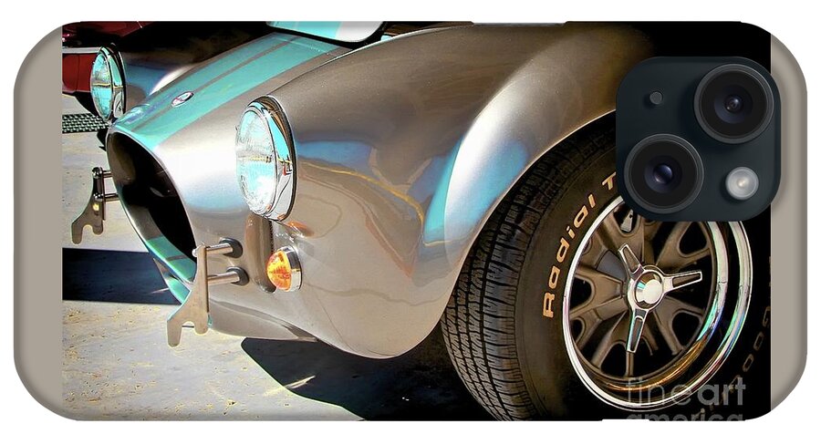 Transportation iPhone Case featuring the photograph Shelby Cobra Abstract by Gus McCrea