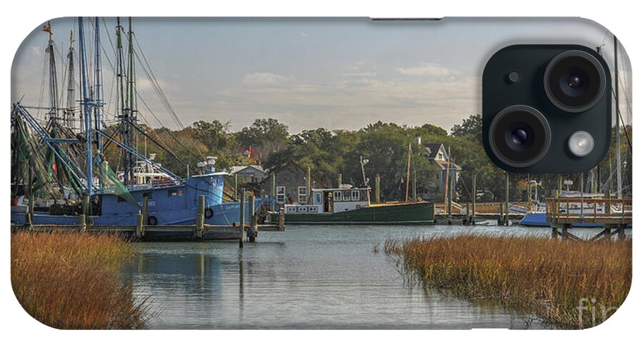 Shem Creek iPhone Case featuring the photograph Shem Creek Island Crawl by Dale Powell