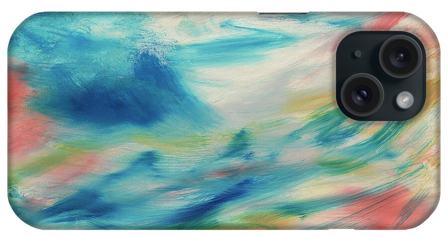 Sherbet iPhone Case featuring the painting Sherbet Breezes by Joe Loffredo