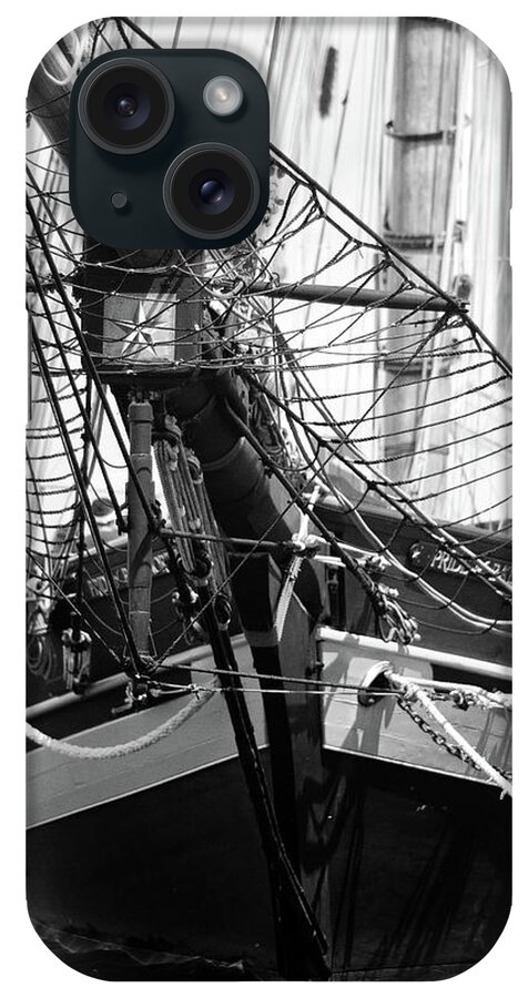 Tall Ship iPhone Case featuring the photograph Ships of Yore by Rich S