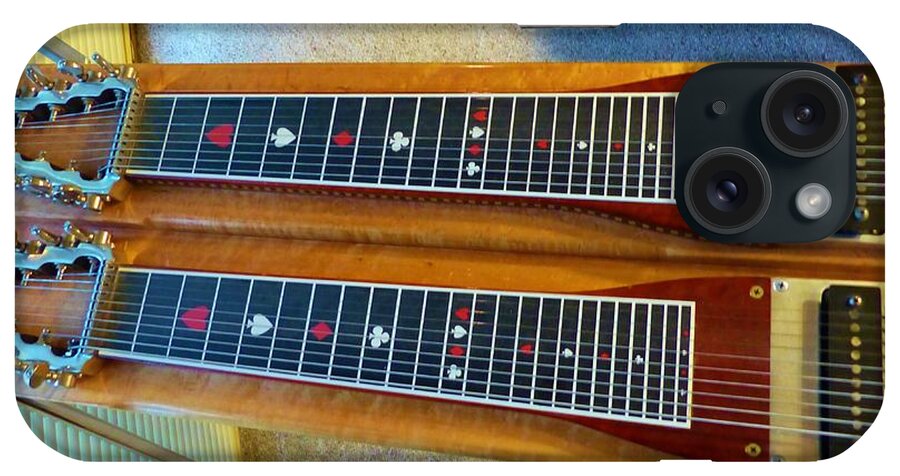 Vintage Circa 1968 iPhone Case featuring the photograph Sho-Bud Pedal Steel by Rosanne Licciardi