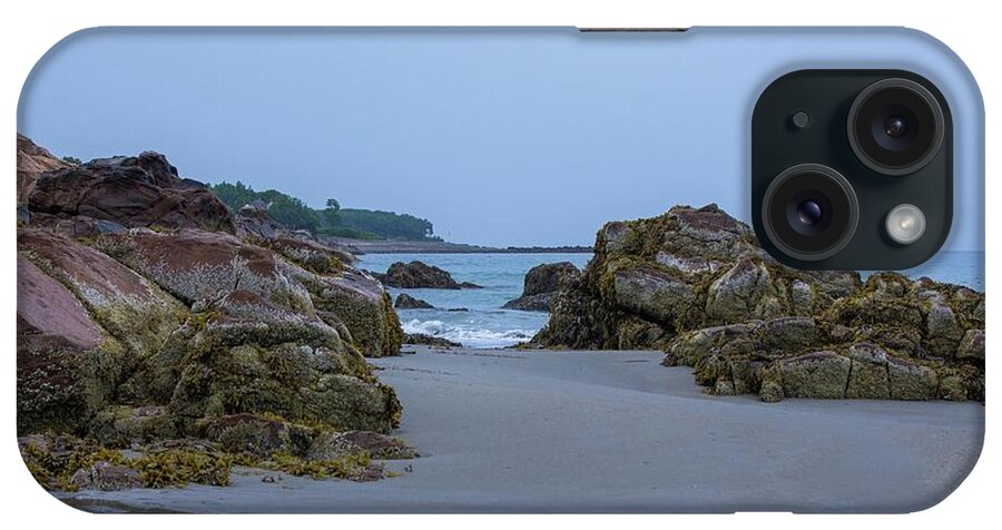 Overcast iPhone Case featuring the photograph Short Sands Beach York Maine 4 by Michael Saunders