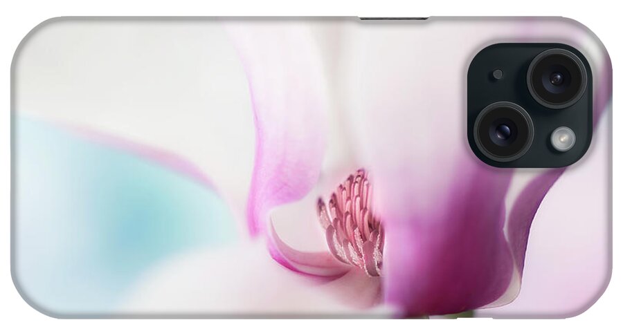 Magnolia iPhone Case featuring the photograph Shy. by Usha Peddamatham