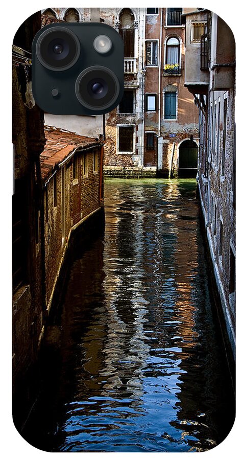 Venice iPhone Case featuring the photograph Side Canal by Harry Spitz