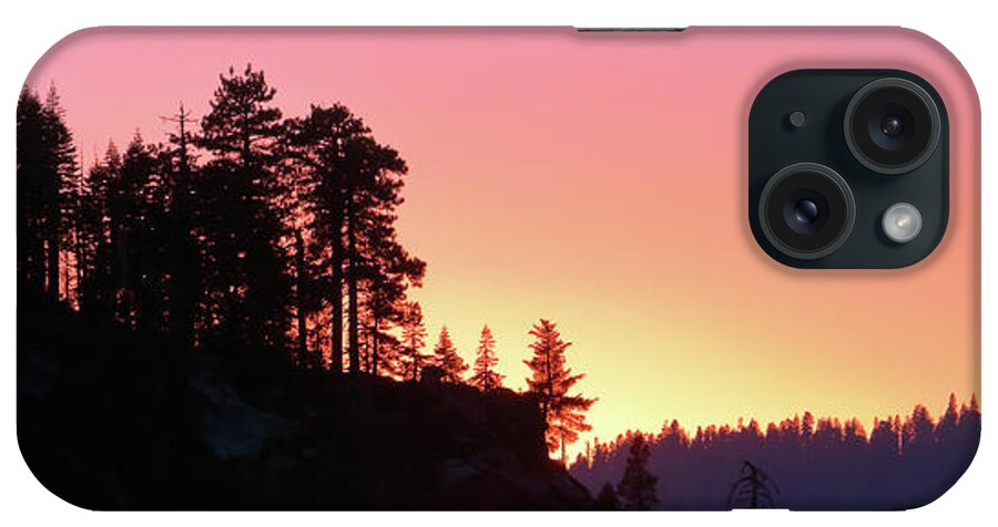 Sunset iPhone Case featuring the photograph Sierra Nevada Dusk by Nicholas Blackwell