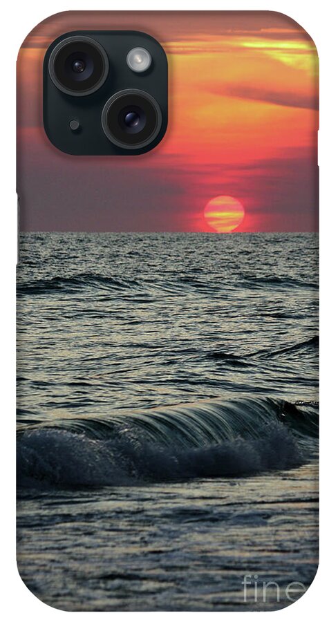 Sunset iPhone Case featuring the photograph Siesta Key Sunset by Terri Mills