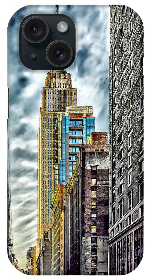 New York City iPhone Case featuring the photograph Sights in New York City - Skyscrapers 10 by Walt Foegelle